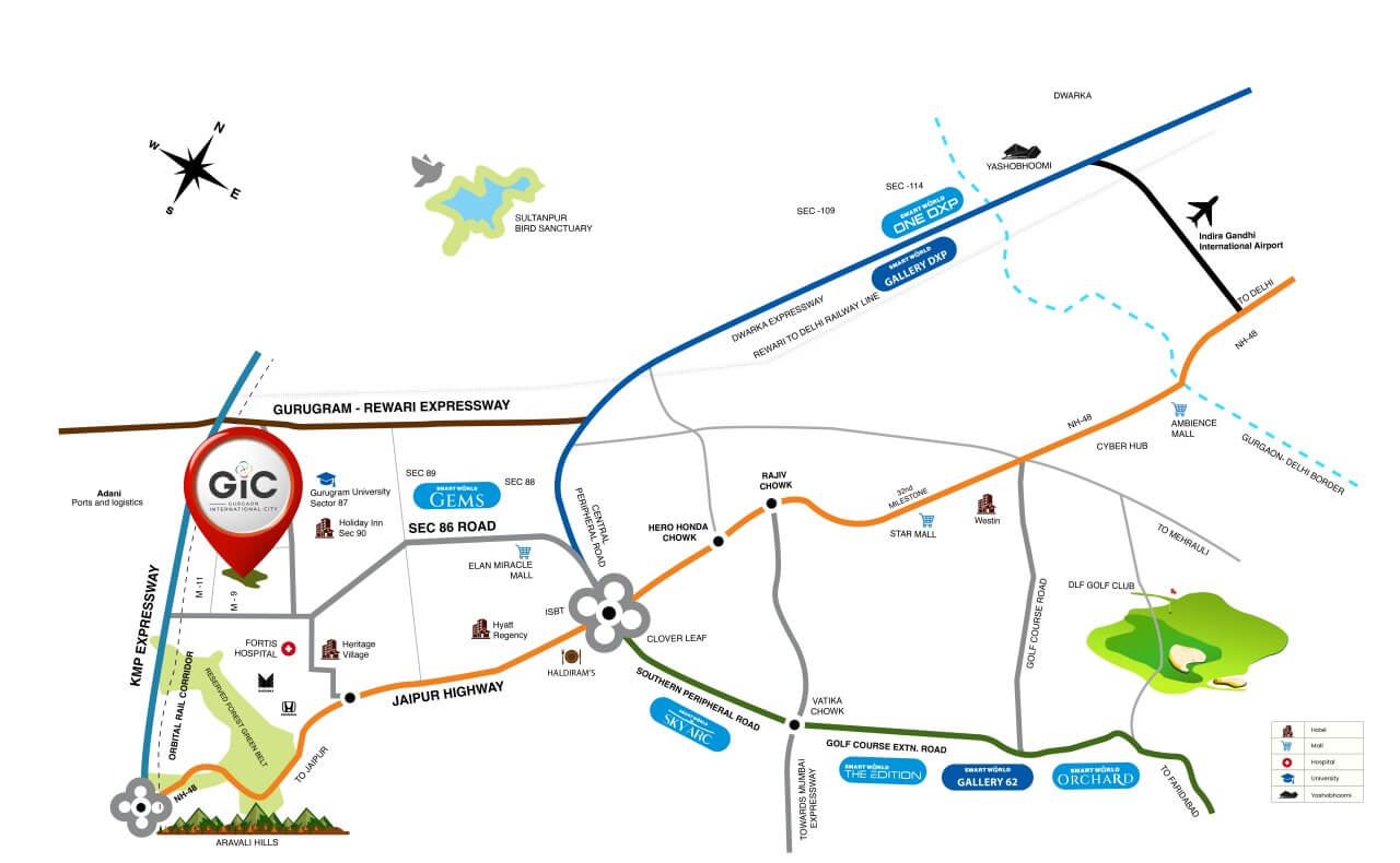 Nature's Court Location Map
