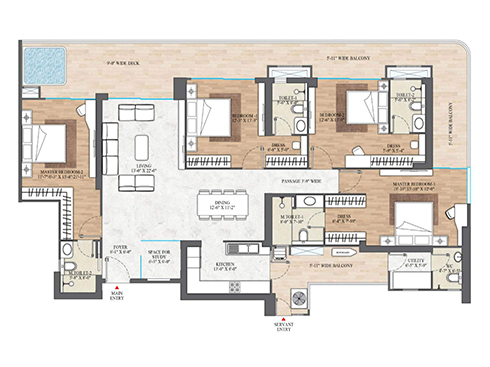 The Edition Type B Floor Plan