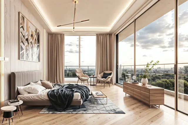 Dining area interior at Trump Residences Sector 69 Gurgaon