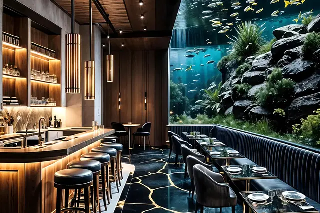 Residents' lounge at Trump Residences Sector 69 Gurgaon