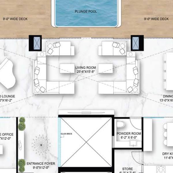 Smart World Triumph penthouse floor plan